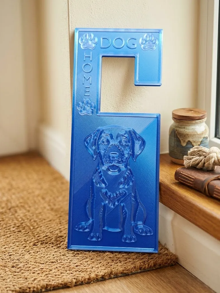 Panneau de porte « DOGGO/ DOG Zone »