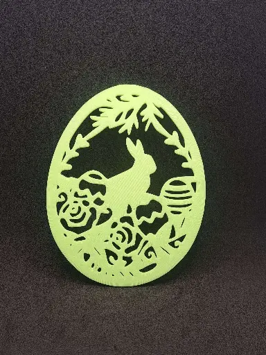 Œuf de ​pâque paysage